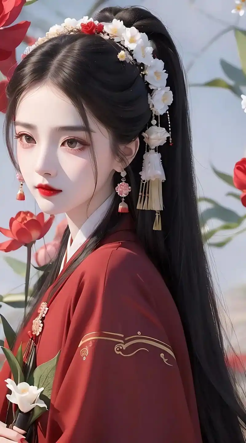 原来穿上古装也可以这么美 #唯美古风壁纸 #古风