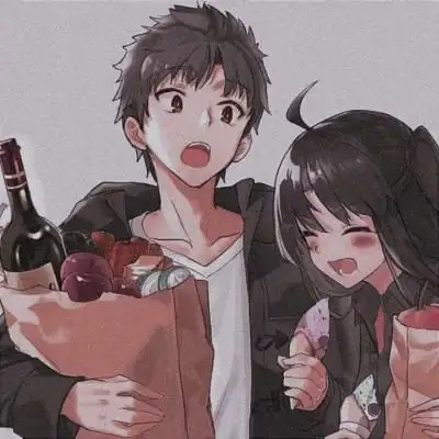 qq情侣头像动漫虐狗高清浪漫超甜虐狗霸道动漫情侣头像图片