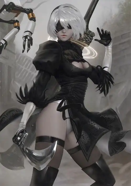 尼尔机械纪元2b 小姐姐,高清图片,手机壁纸