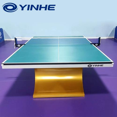 银河yinhe乒乓球桌专业标准球台primet25固定式无痕贴面乒乓球台