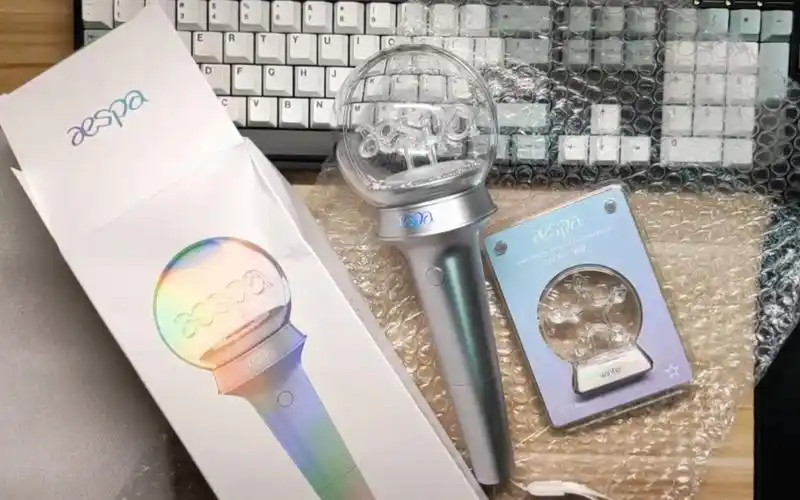 【aespa】应援棒开箱