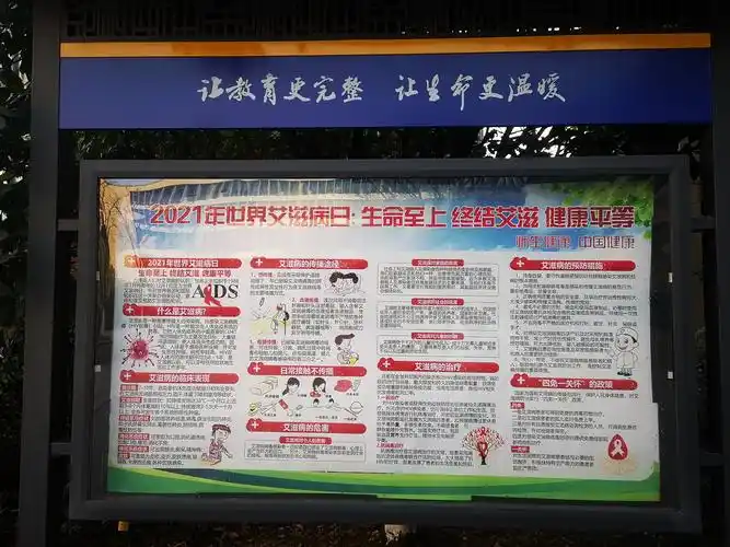 温暖金中师生健康我校开展世界艾滋病日系列宣传活动