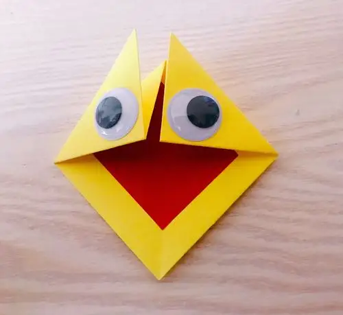 创意手工——小怪兽书签