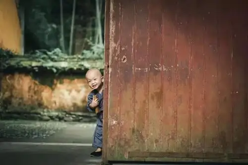 国清寺最萌小和尚他的笑瞬间击碎我所有烦恼