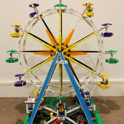 乐高摩天轮99终于拼完了～折扣款