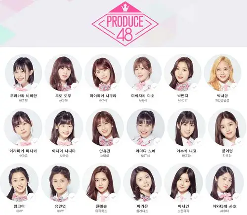 《produce101》第三季——《produce48》在6月中旬正式开播.