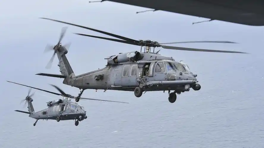 hh-60g铺路鹰直升机 壁纸