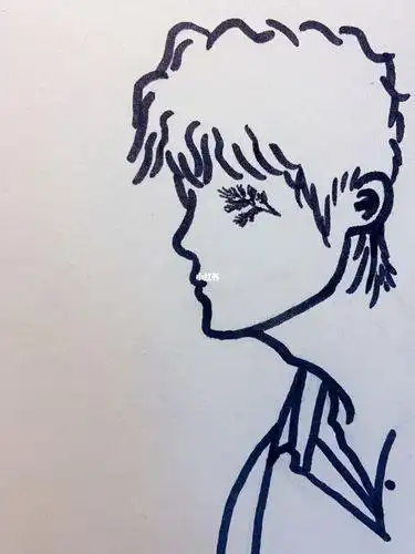 tnt丁程鑫简笔画