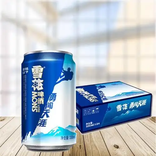 【整箱优惠】雪花啤酒勇闯天涯醇厚330ml*24