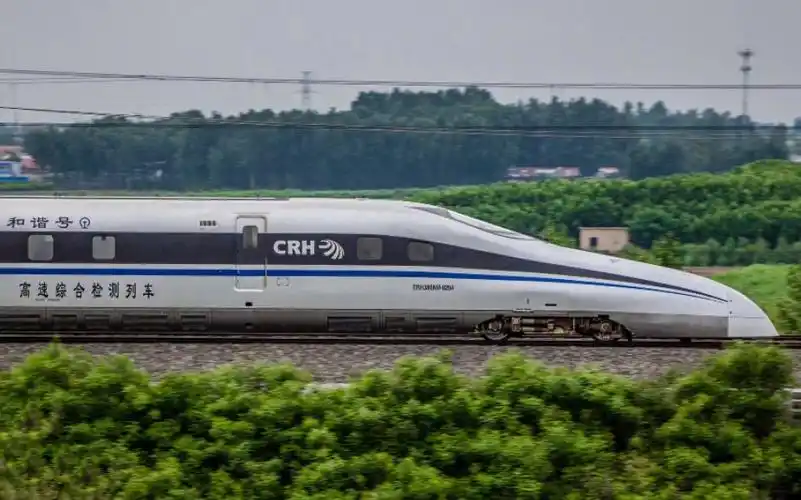 活动作品铁路crh380am0204担当动检