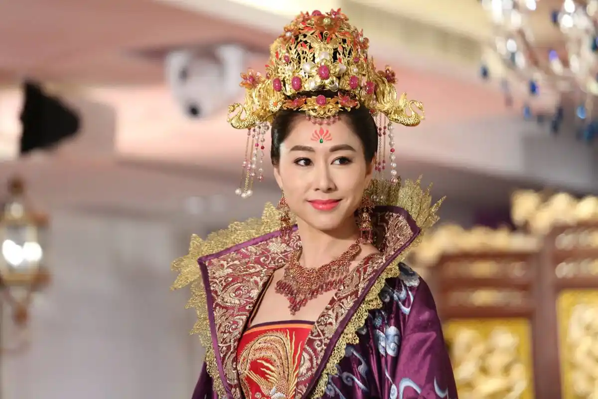 tvb宫斗剧《深宫计》宣传活动:剧中八位女角古装造型分享!