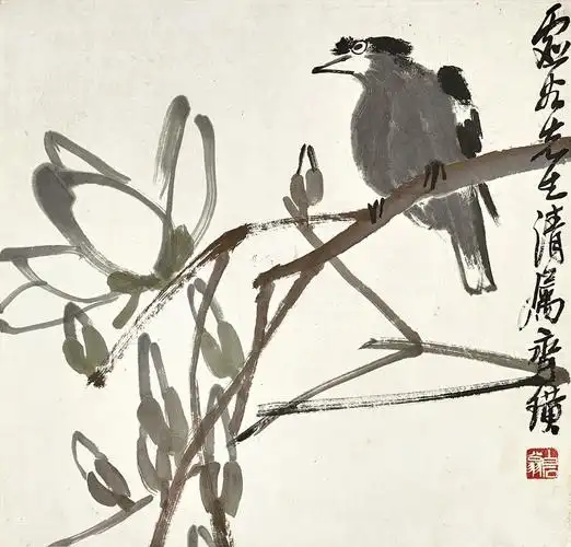 齐白石画作欣赏,很多不常见的题材,特别是那两根大萝卜 - 知乎