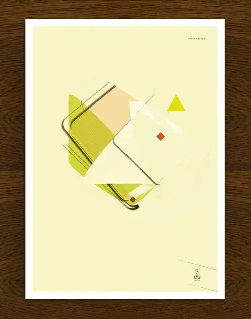 国外简约海报设计