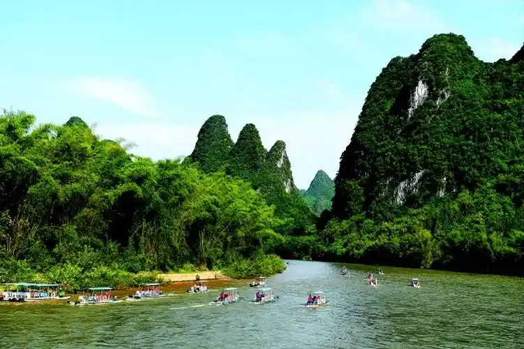 漓江美景惹人醉_景区_游客_桂林