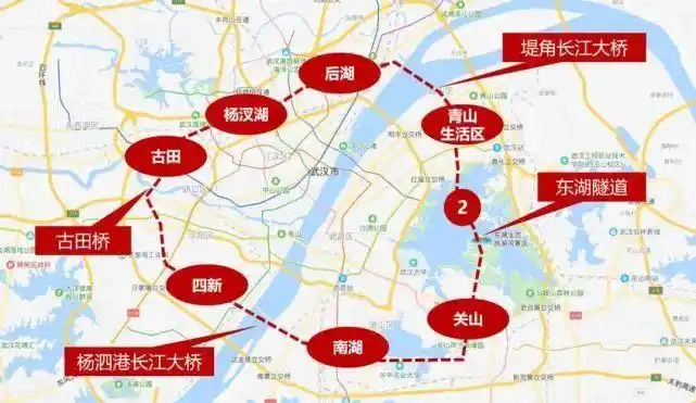 武汉新二环迎新进展!