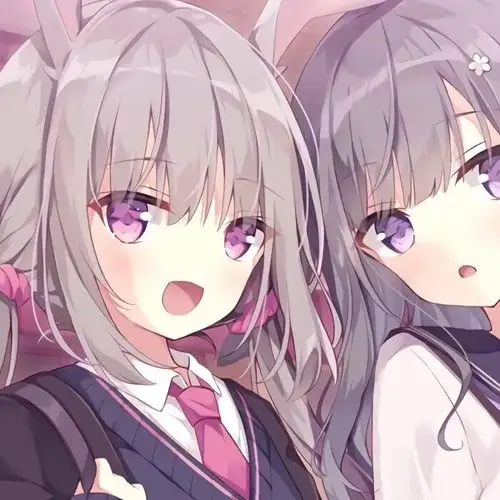 动漫闺蜜头像:要问姐妹做多久,心跳多久就多久