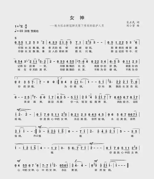 青年抒情花腔女高音汤启婧公益歌曲《女神》致敬抗疫医生护士