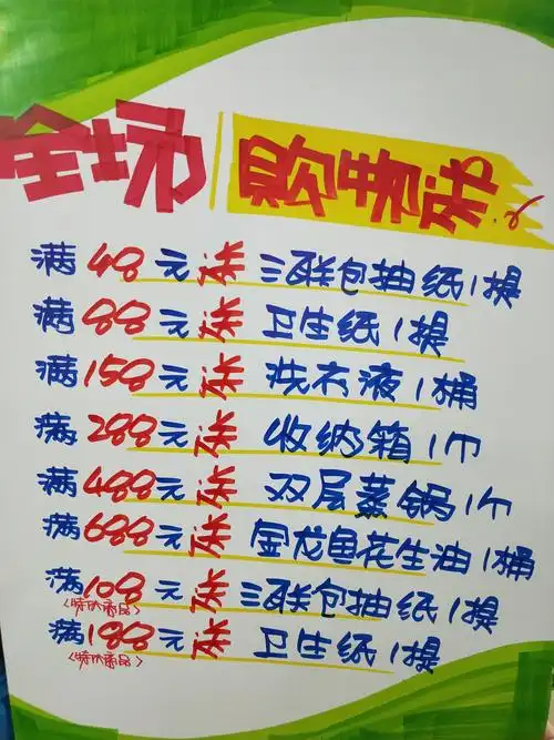 真诚大药房17周年庆活动海报书写模板