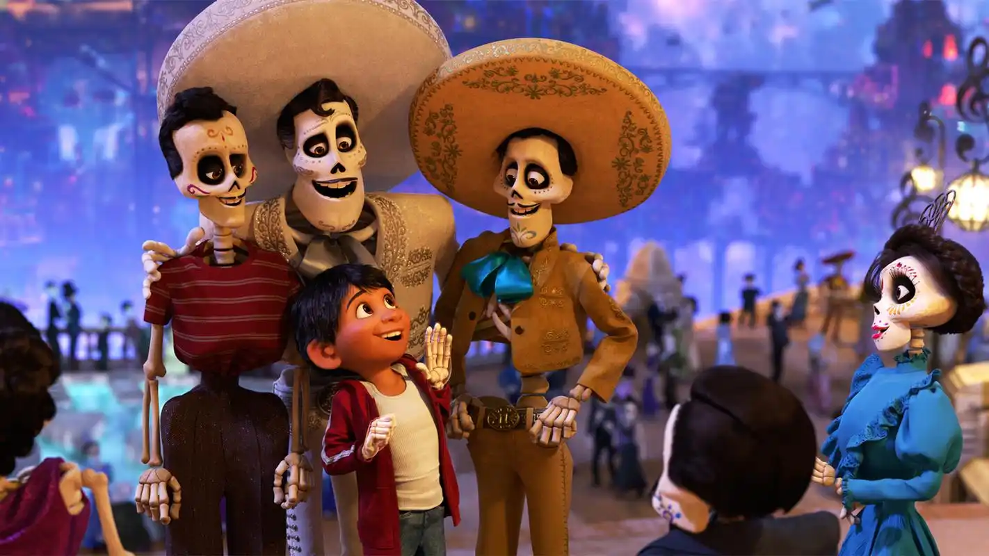 动画电影《寻梦环游记》唯美高清桌面壁纸