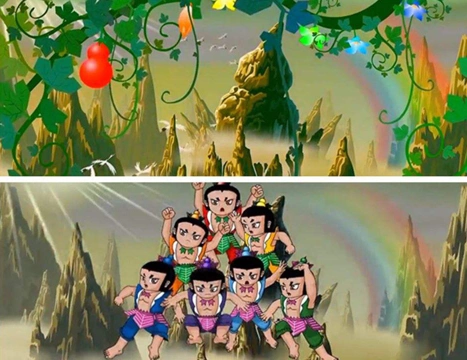 小编还清楚那个场景:老爷爷在采药时误入了葫芦山,救出穿山甲,并培育