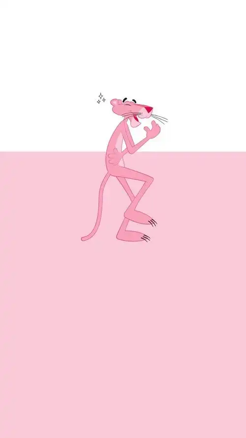 粉红豹壁纸粉色少女心