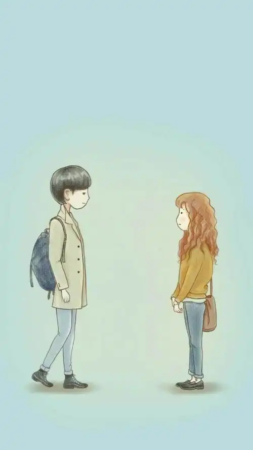 情侣壁纸两个人在一起最好的状态深情不纠缠独立又亲密dabian超人