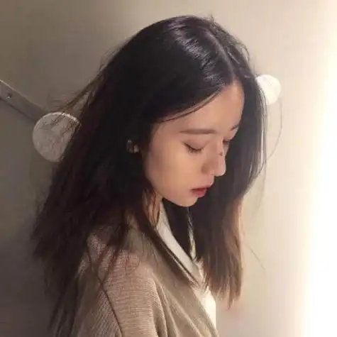 女生头像侧脸美女