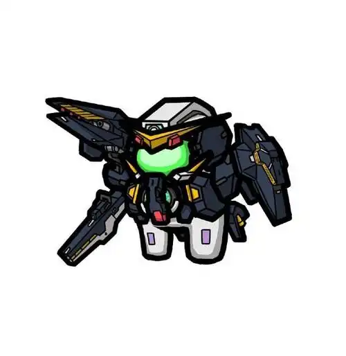 00高达系列,四小强各种形态可爱风高达头像