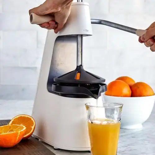 红点挤压出汁不锈钢石榴橙子手动榨汁机柑橘chef手动榨汁器