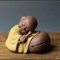 可爱小和尚敲木鱼头像_微信头像图片大全