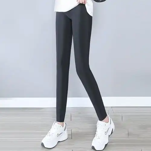 长裤女冰丝凉凉裤180超长女裤夏季加长打底裤175高个子外穿薄款