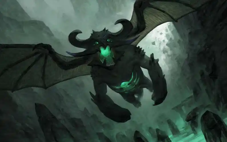 填坑之前设计的草图——死灵龙