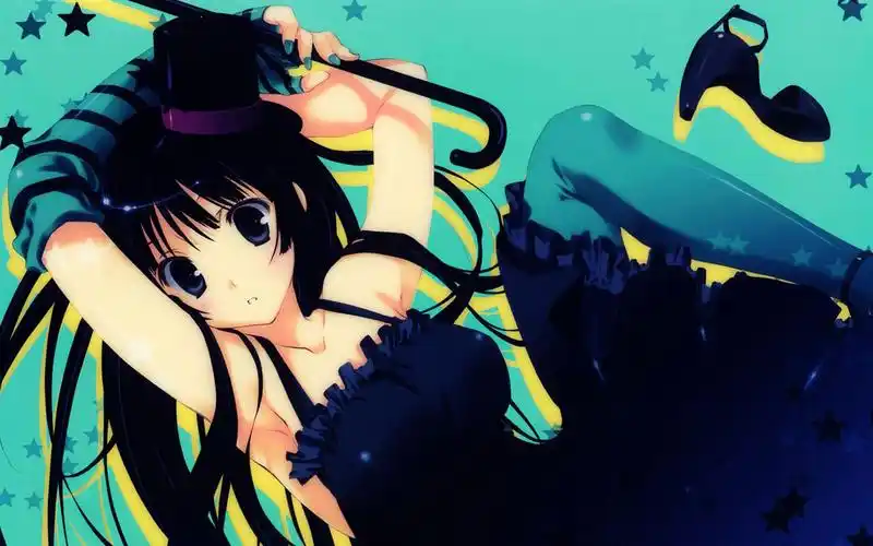 可爱动漫女生桌面背景图片_动漫壁纸_墨鱼部落格