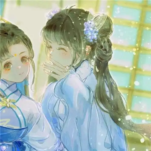 闺蜜头像动漫古风