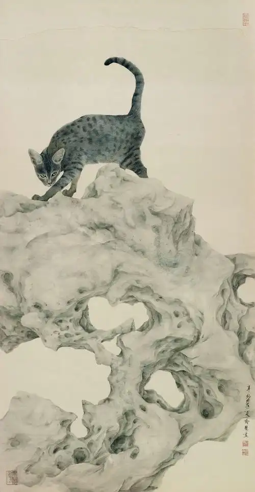 喻慧 载体:纸本 尺寸:132cm * 66cm * 0cm 年代:2011 出展:与古