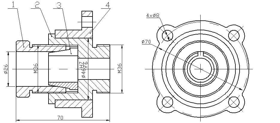 由装配图拆画零件图(答案)