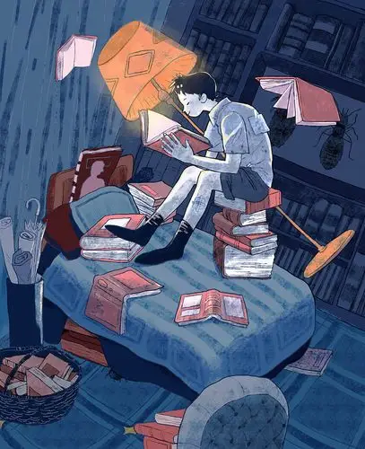 房间-神秘的私人空间|插画|创作习作|蟹黄仙贝 - 原创作品 - 站酷