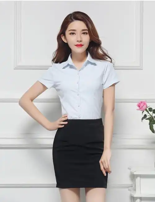 夏季新款职业装女装套裙短袖职业套装
