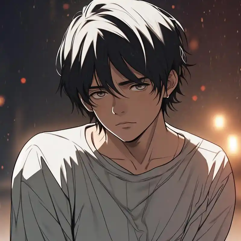 92动漫男生孤独绝望头像92