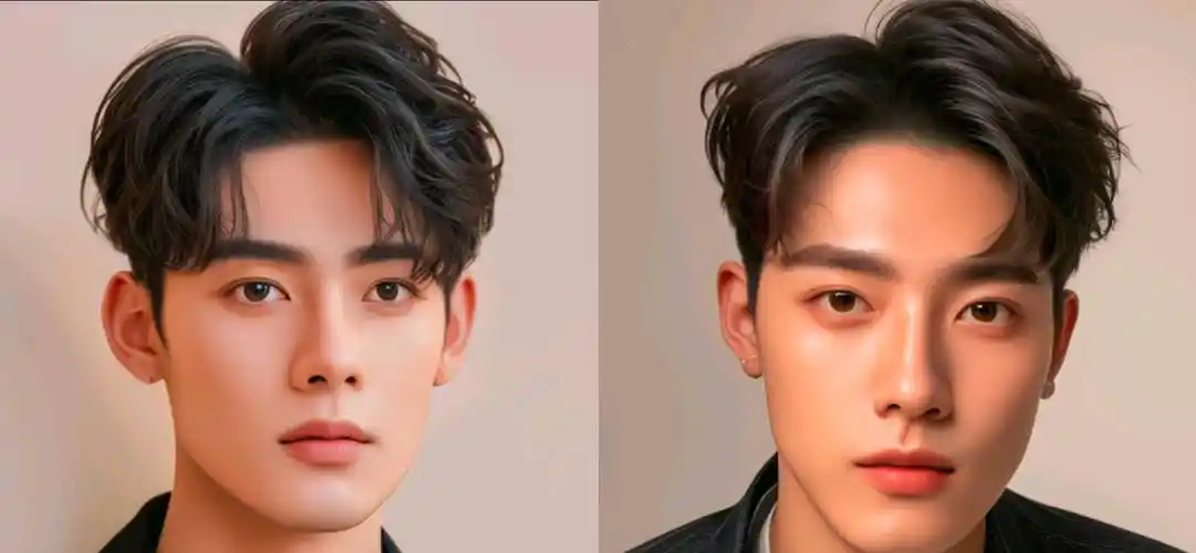 王一博肖战的分头发型有多帅?