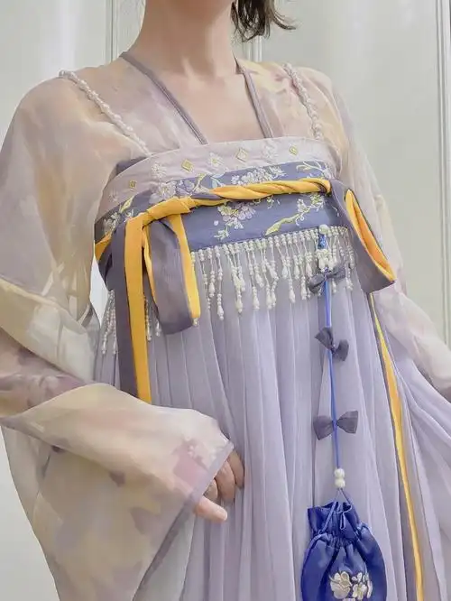 适合一片式齐胸汉服的肩带78十三余春归