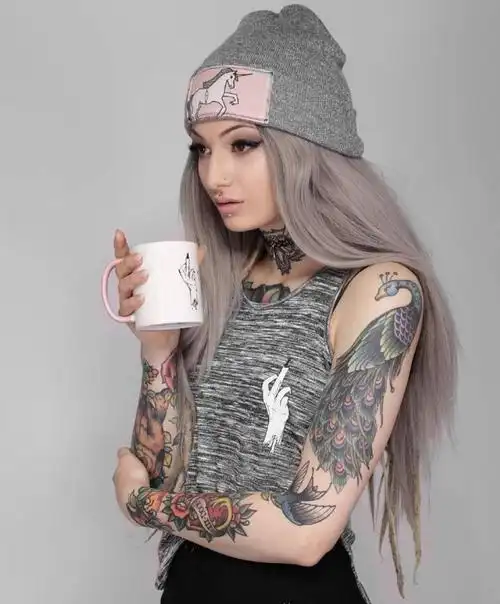 这个花臂大爱!超有感性感花臂