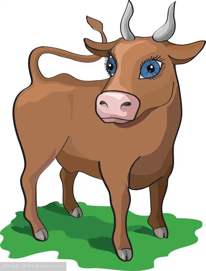 卡通牛