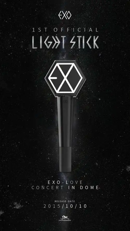 [exo][新闻]151008 exo官方应援棒将在2015 exo-love 巨蛋公演场外