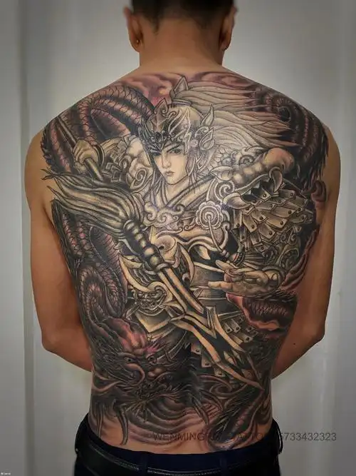 满背后背赵云赵子龙