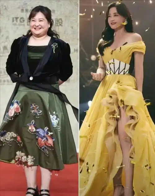 贾玲狂瘦百斤后算不算大美女?和张小斐谢楠同框后,方知这肥白减