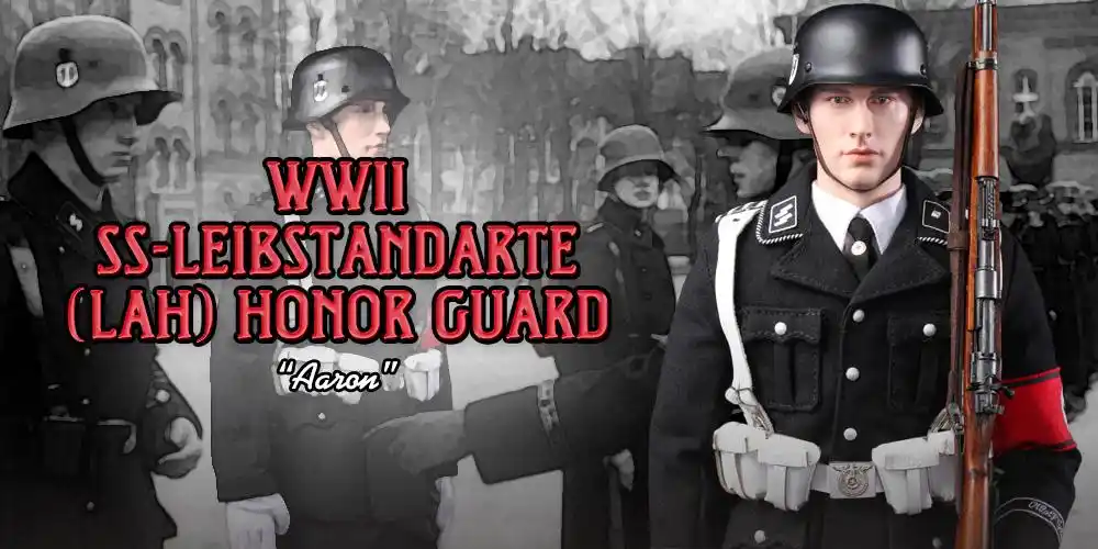 3r官图:1/6 wwii 党卫军警卫旗队(lah)仪仗队-亚伦(gm635#)补充参考