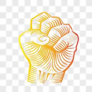 充满力量的拳头元素图片素材