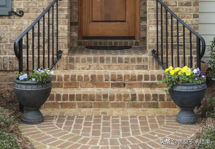 人人羡慕的"门口台阶",简单又漂亮!_设计_位置_落差