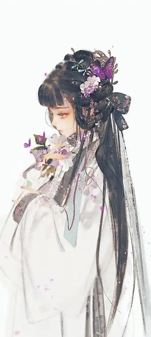 超美 超仙的古风女壁纸 精品古风女生手机壁纸_动漫_剪辑_二次元